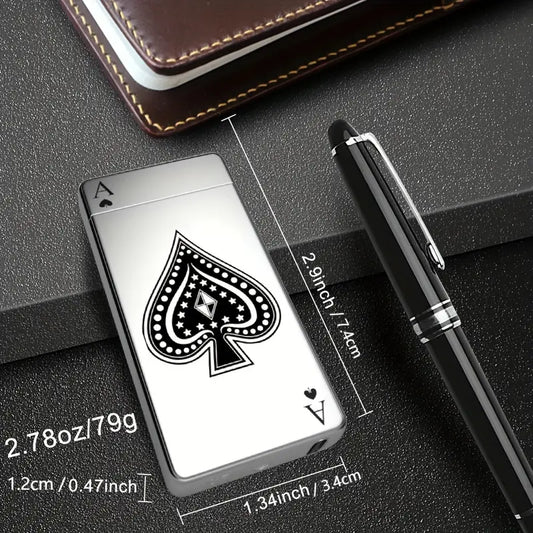 Gentlemen's Ace Of Spades USB Lighter