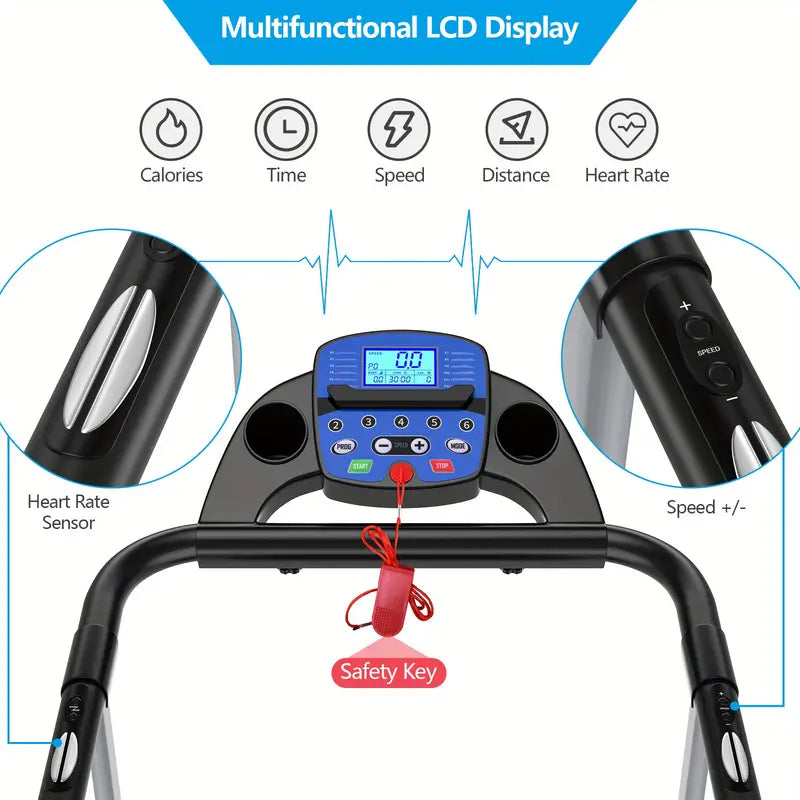 Gentlemen's Foldable Hi-Tech Treadmill