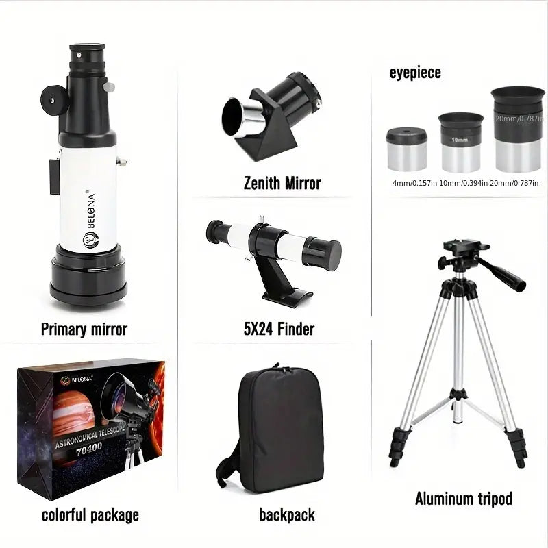 Gentlemen's 70mm High Definition Telescope