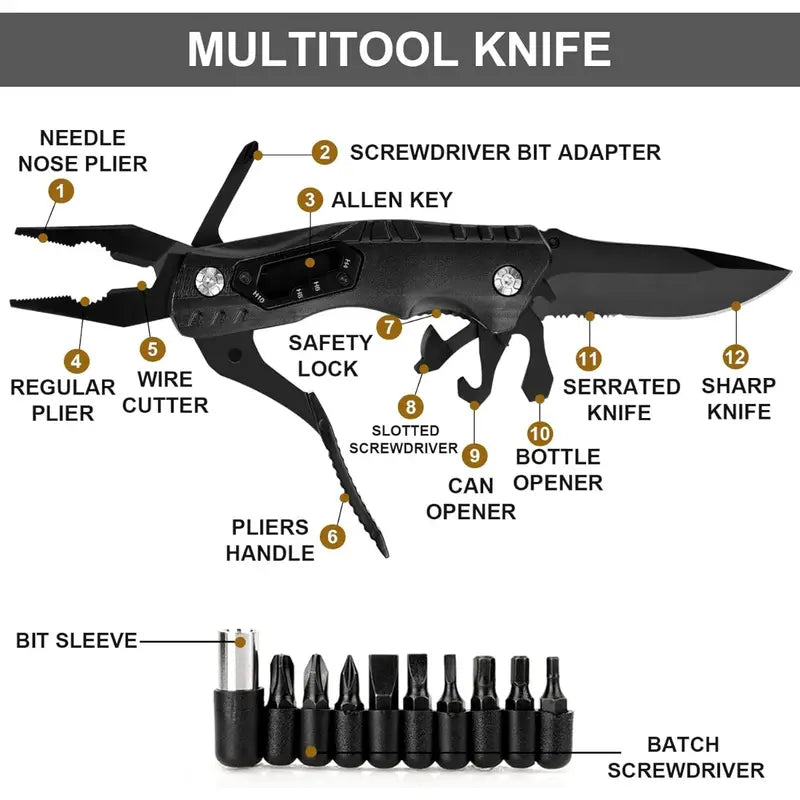 Gentlemen's Pocket Knife Multitool