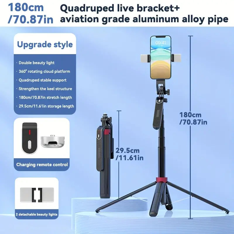 Gentlemen's 72" Selfie Stick Tripod