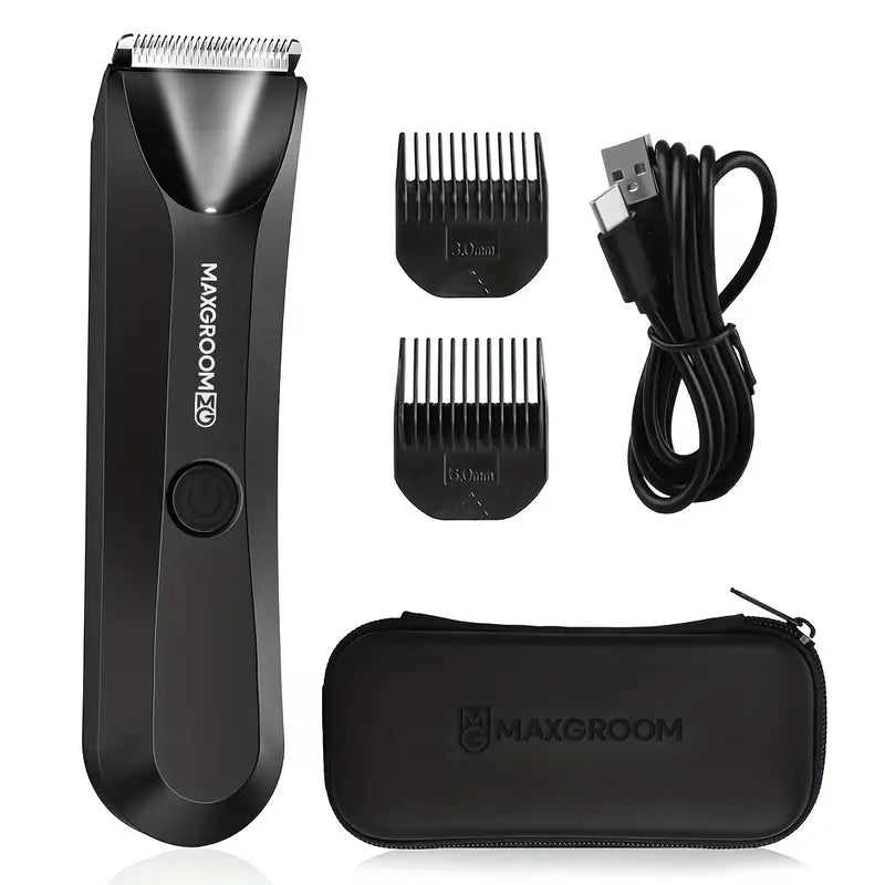 Gentlemen's 5 in 1 Pubic + Body Hair Trimmer