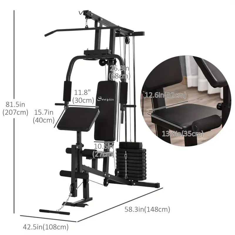 Gentlemen's Mutli-Machine Home Gym