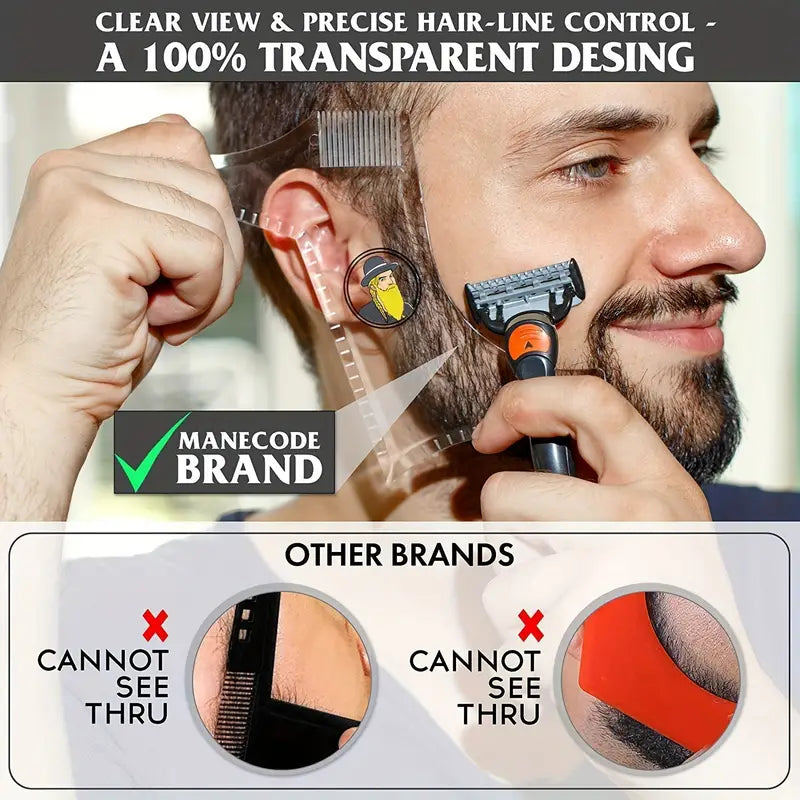 Gentlemen's Beard Shaper Styling Tool