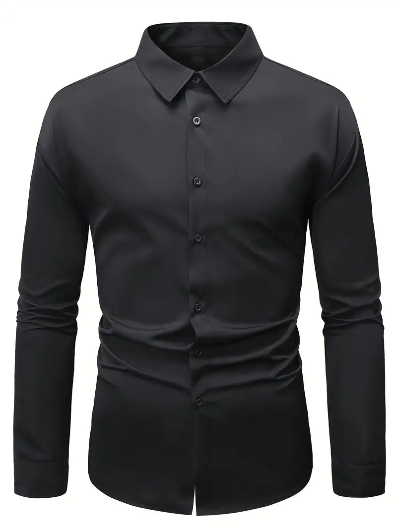 Gentlemen's Classic Fit Elegant Button up Shirt