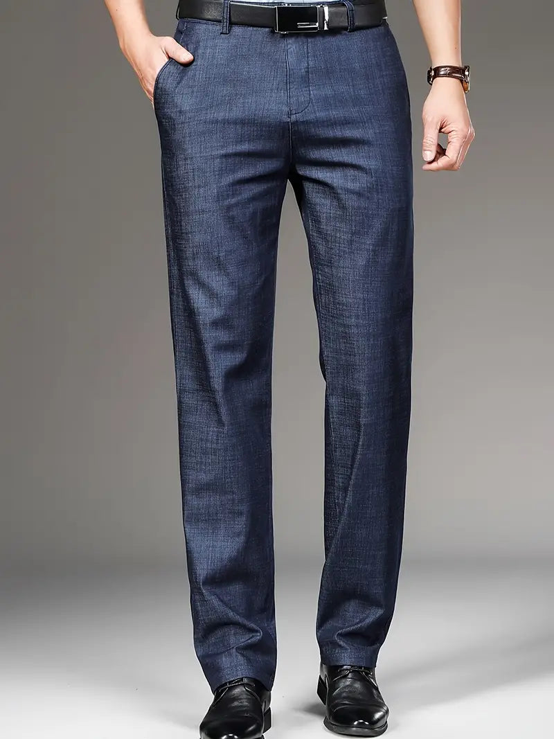 Gentlemen's Slim Fit Denim Business Jeans