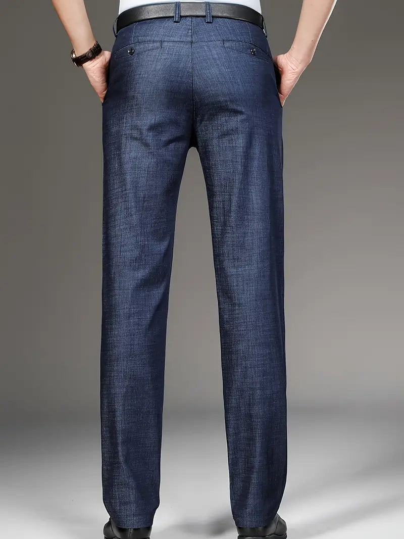 Gentlemen's Slim Fit Denim Business Jeans